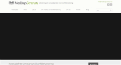 Desktop Screenshot of medlingscentrum.se