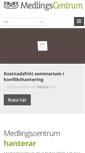 Mobile Screenshot of medlingscentrum.se